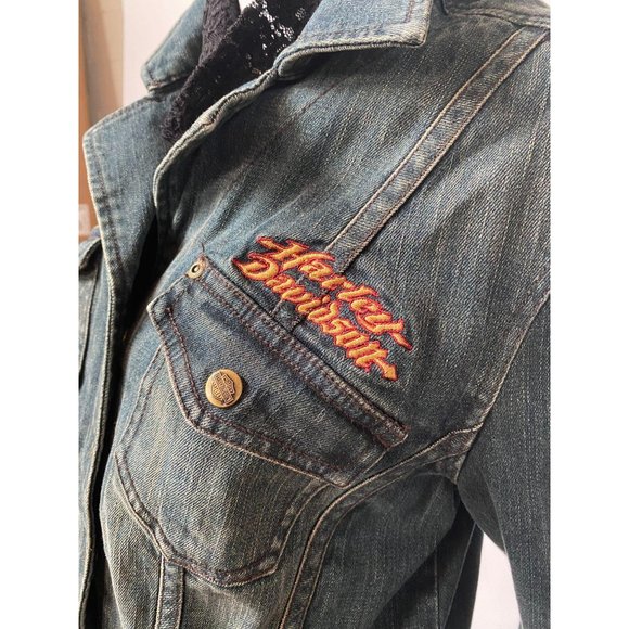 Authentic Harley Davidson Jacket – sz Lg - Picture 15 of 16